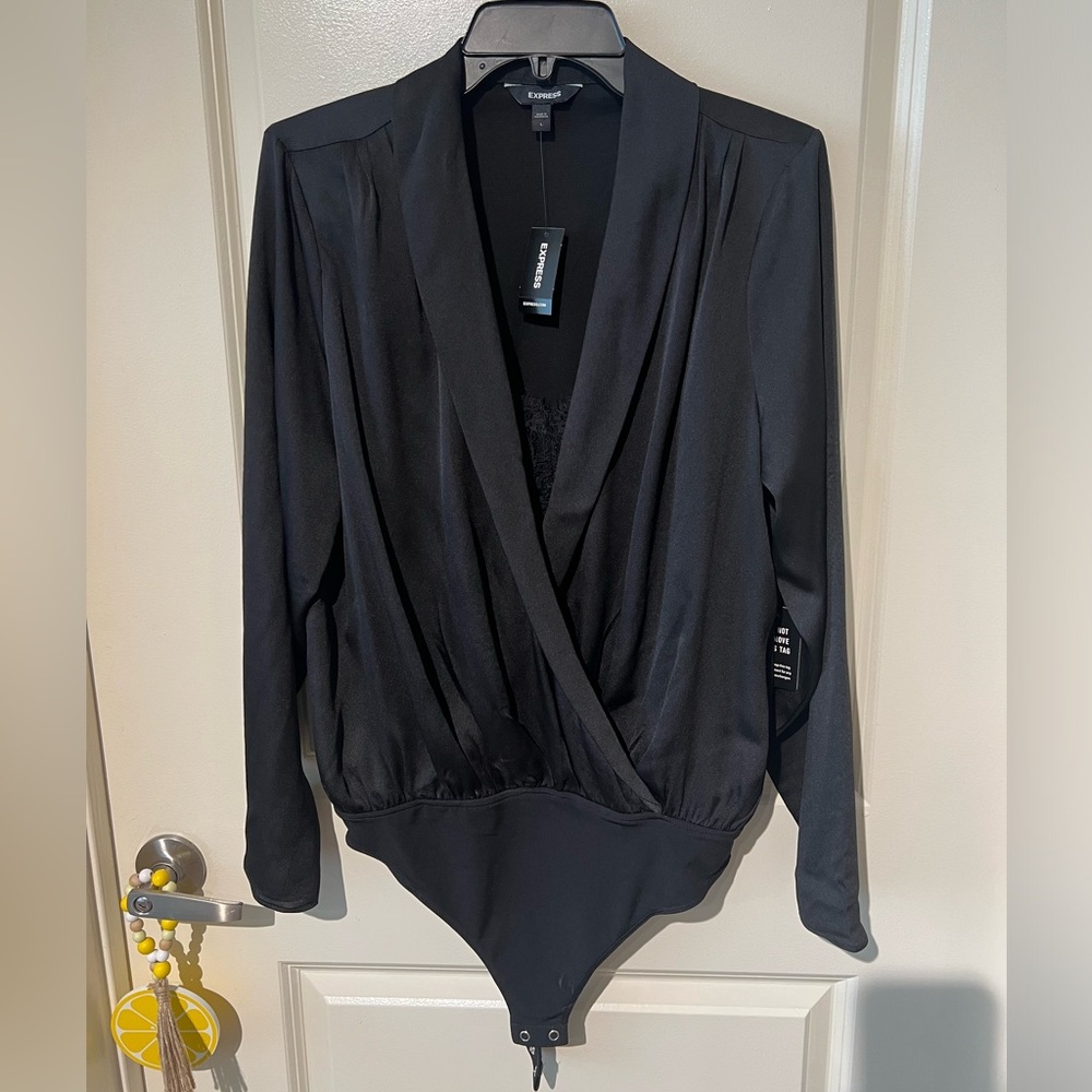Express black bodysuit